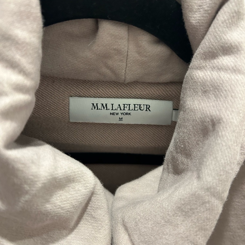 M.M. LaFleur The Harris Fine Terry Sweatshirt in Smokey Taupe Sz M - Picture 5 of 8